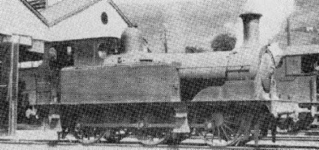 The Pwllyrebog Incline engine No.143 built by Kitson's in 1884 (DSMB)