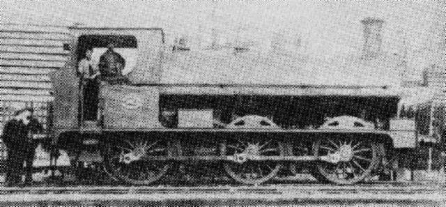 Class E 0-6-0ST No.263, built as a 0-6-0 (No.86 by Sharp Stewart 1873; rebuilt and renumbered 1892 (L&GRP 5911)