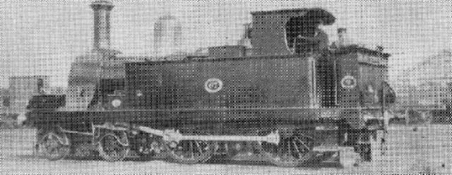 4-4-0T No.67, built at Cardiff Works in 1884 (Loco. Pub. Co.)