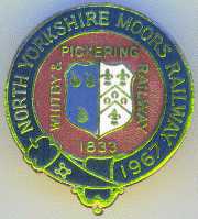 North Yorkshire Moors Railway Badge