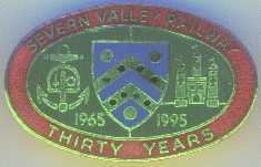 Severn Valley Railway Badge 30 Year Anniversary